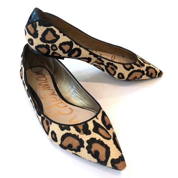 sam edelman leopard print flats